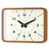 Interform Holger Wall Clock CL-3951, Wood, Ivory, Black, Gold, Sweep Movement