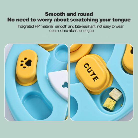 Кормушка для собак, интерактивная игрушка-головоломка с лакомством для домашних животных, умственная стимуляция, медленное кормление, корм для собак, пазлы, кормушка, товары для домашних животных