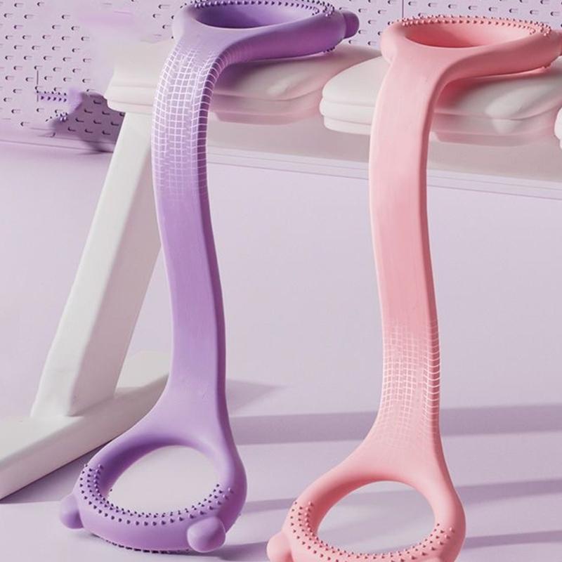 High Elastic TPE Yoga Belt For Shoulder Back Stretching Gym or Office Home Use 8-Shaped Resistance Band