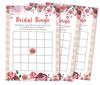 Inkdotpot 50A FloralA BingoA GameA CardsA For Bridal Wedding Shower Bachelorette Party Bulk Blank Square Fill In Gift