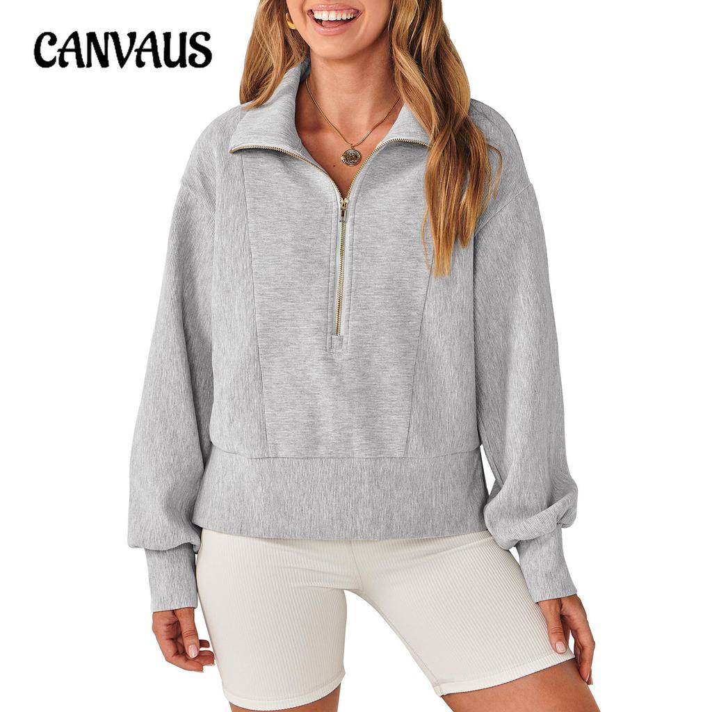 Женская толстовка больших размеров, осенняя повседневная верхняя часть с застежкой-молнией, пуловер с длинным рукавом