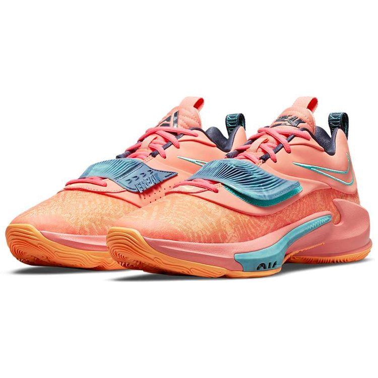 Nike Zoom Freak 3 EP Stay Freaky Кроссовки унисекс Оранжевый Crimson-Bliss Dynamic-Turquoise DA0695-600