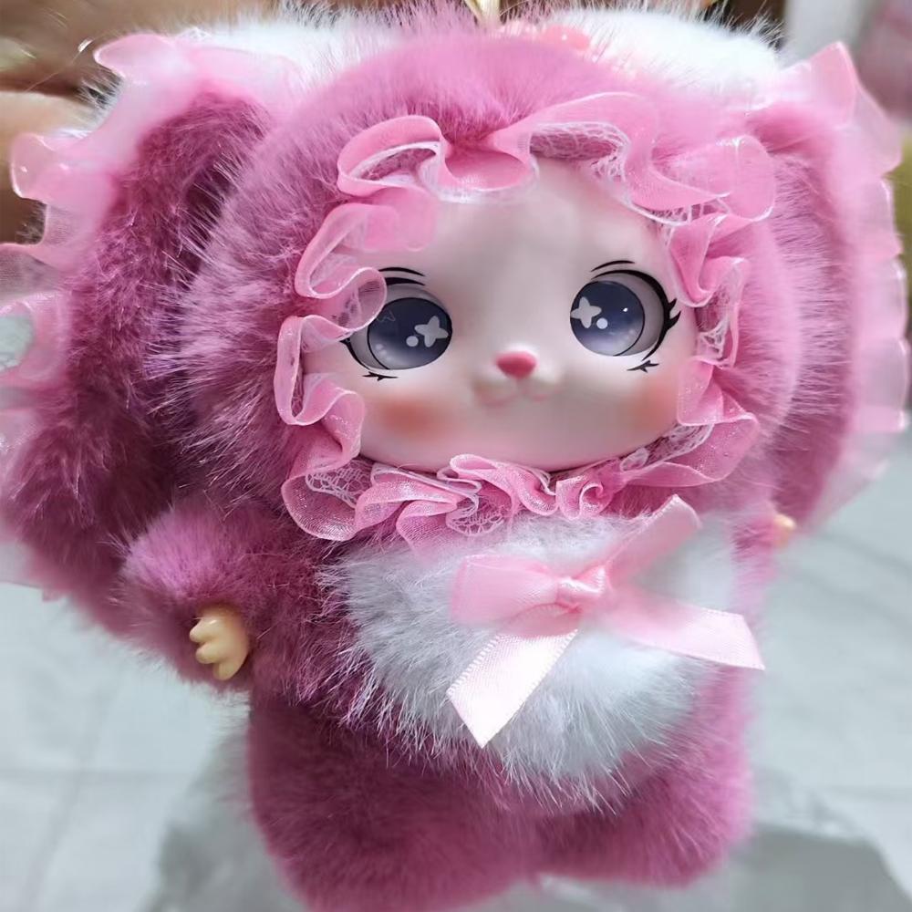 Высококачественная виниловая кукла с лицом кролика Детская игрушка Фестиваль День рождения Рождество Новый год Подарок Настольная коллекция Декорация