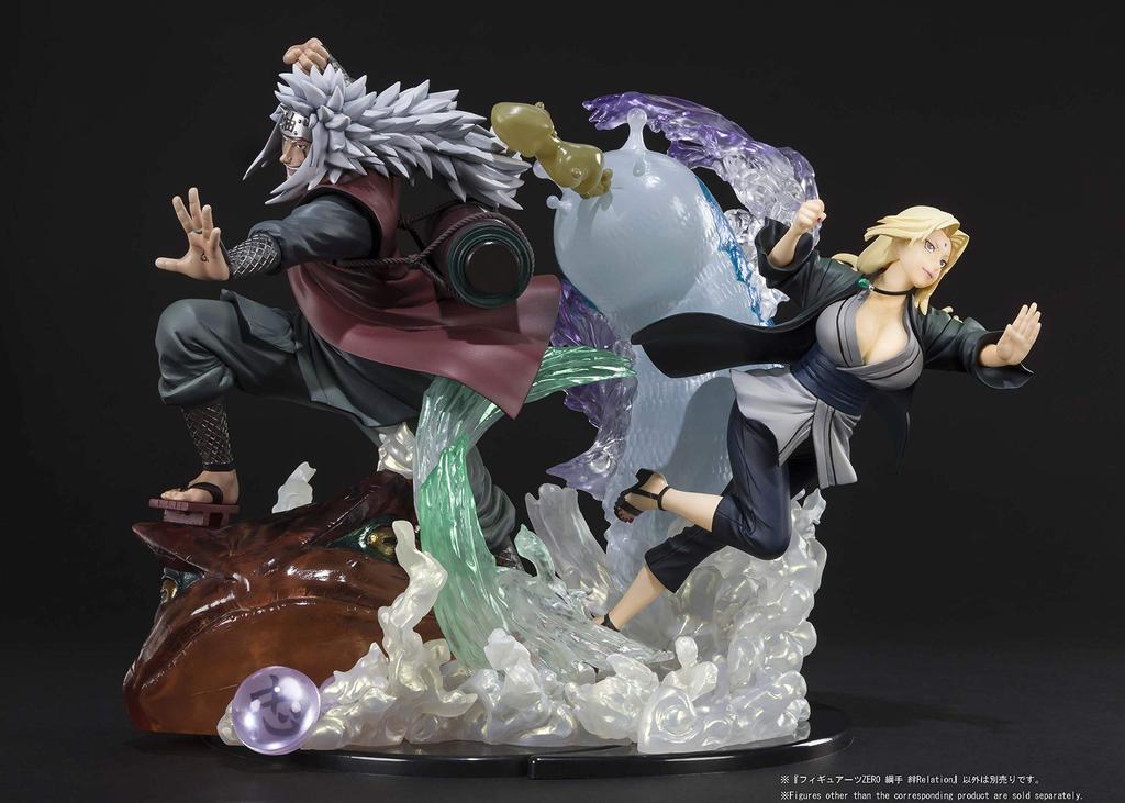 TAMASHII NATIONS Figuarts ZERO NARUTO Shippuden Tsunade Kizuna Relation примерно 220 мм окрашенная готовая фигурка ПВХ и АБС