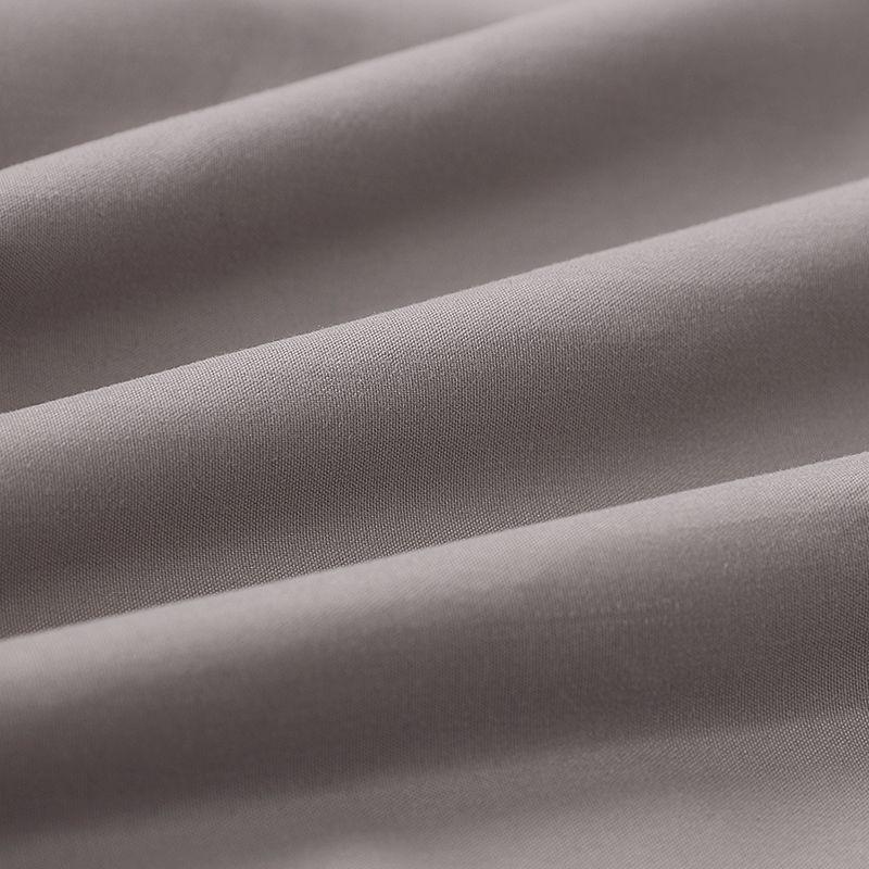 Soft Lightweight Fitted Sheet Solid Color Mattress Protective Cover For Cozy Sleeping