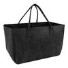 ABBY-Felt Storage Bag Large Capacity Casual Shopping Bag,Fruit And Vegetable Basket Toy Storage Basket Clothing Storage Basket