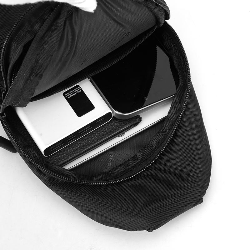 Men's Crossbody Bag Outdoor Riding Chest Bag Oxford Shoulder Bag