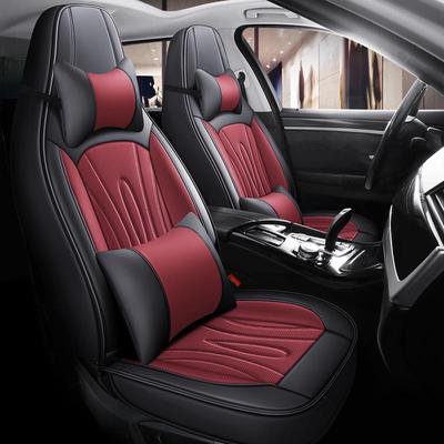 Роскошная кожаная подушка для автомобильного сиденья, универсальный чехол для универсальных сидений модели 2024 года