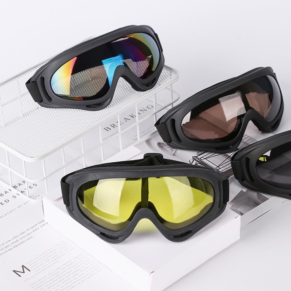 New Outdoor Sports Moto Cycling Snowboard Lens Frame Winter Windproof Ski Goggles Eyewear Glasses