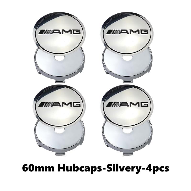 UMEG7 4pcs Car Wheel Center Caps Hubcap Cover Auto Accessories For AMG Mercedes Benz B-CLASS C-CLASS GLC GLE GLK W190 W201 C180 C200