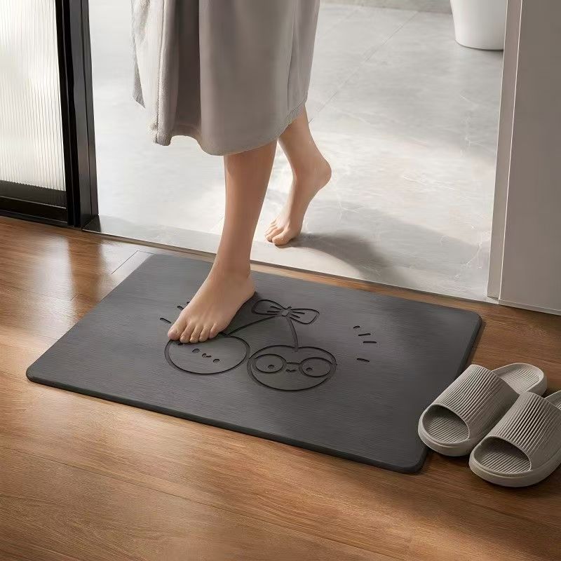 Bathroom absorbent diatom mud toilet doormat toilet toilet floor mat toilet carpet