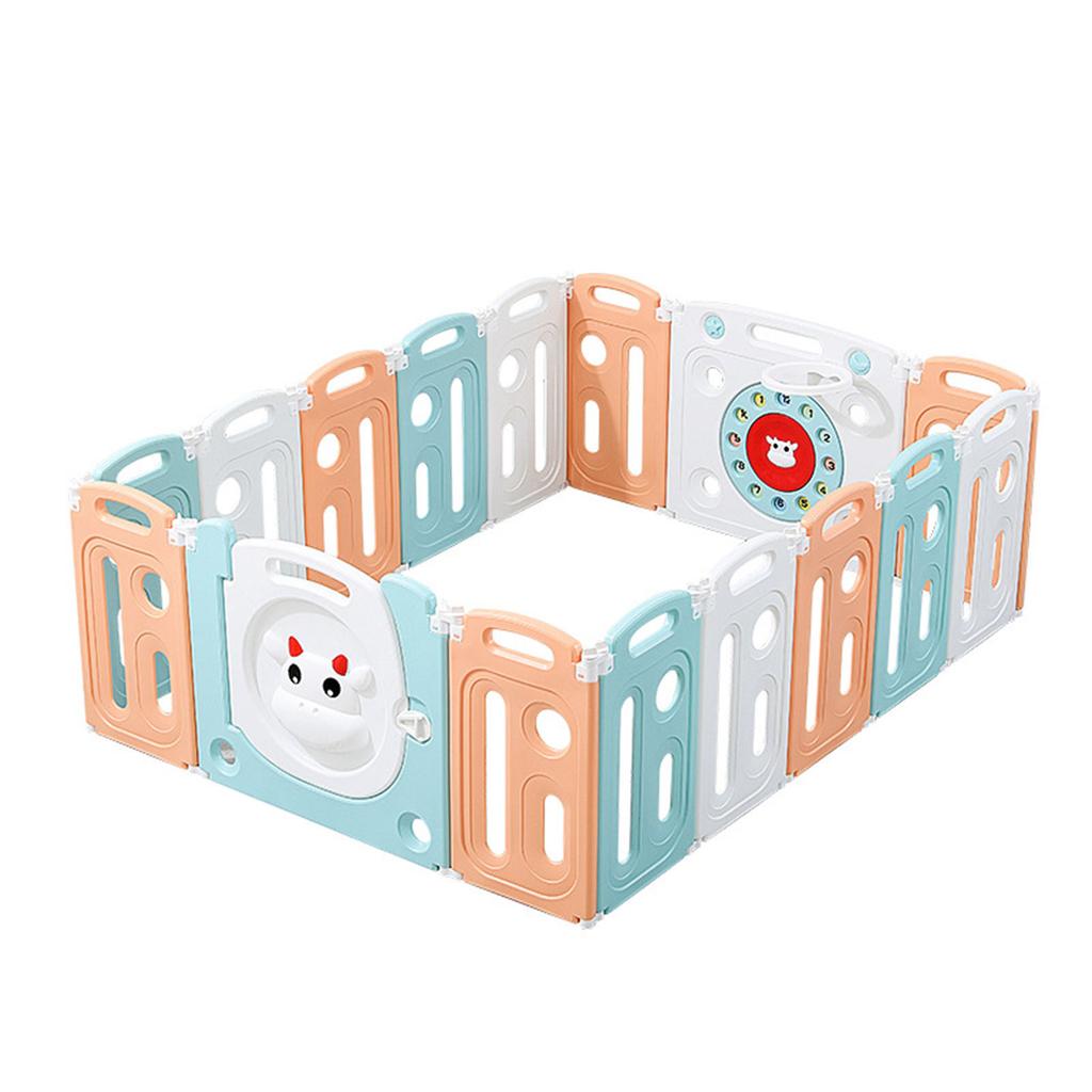 Home Baby Play Fencing High Stability Foldable Storage Infant Safety Activity Center Fence 20+2