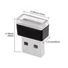 2 шт. USB светодиодная автомобильная лампа, мини-лампа атмосферы для салона, аварийное освещение, светильник PC Auto, разноцветная декоративная лампа