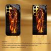 Lava Cheetah Новая модель Роскошный Чехол для Телефона Электроокрашенное Стеклянное Чехол для Samsung Galaxy S26 S25 S24 S23 S22 FE, Ultra, Plus