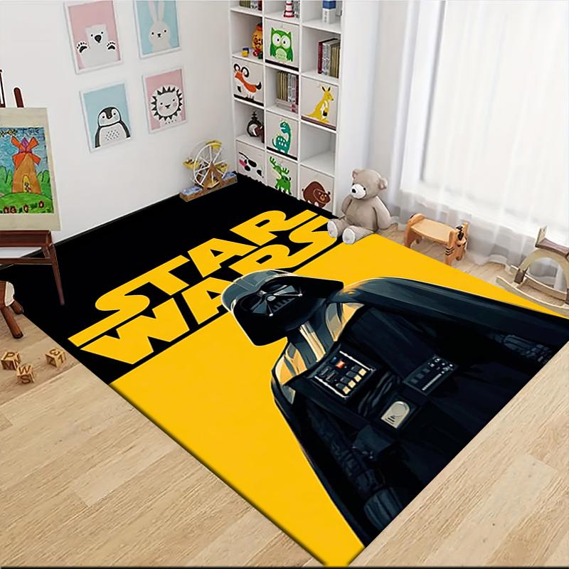 1Pc Darth Vader'S Shadow Carpet Rug Customizable Soft Washable Antislip Home Living Room Sofa Mats Personalized Rug 0917170