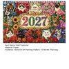 Stress Relief Hobby 2027 Diamond Art Painting Pattern Wall Calendar, Rhinestone Gem 12 Beginner Friendly Crafts Monthly Planner, Jan. 2026-Dec.