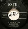 7-дюймовая пластинка BENNY GORDON So Much In Love BG600 Estill Records 1969 UK SoulFunk Б/у