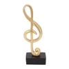Music Note Sculpture Music Note Shape Elegant Simple Resin Music Note Table Sculpture for Office