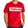 Timberland Футболки Мужские Красные С Круглым Вырезом Умеренный Прямой Крой A2A9W-P92