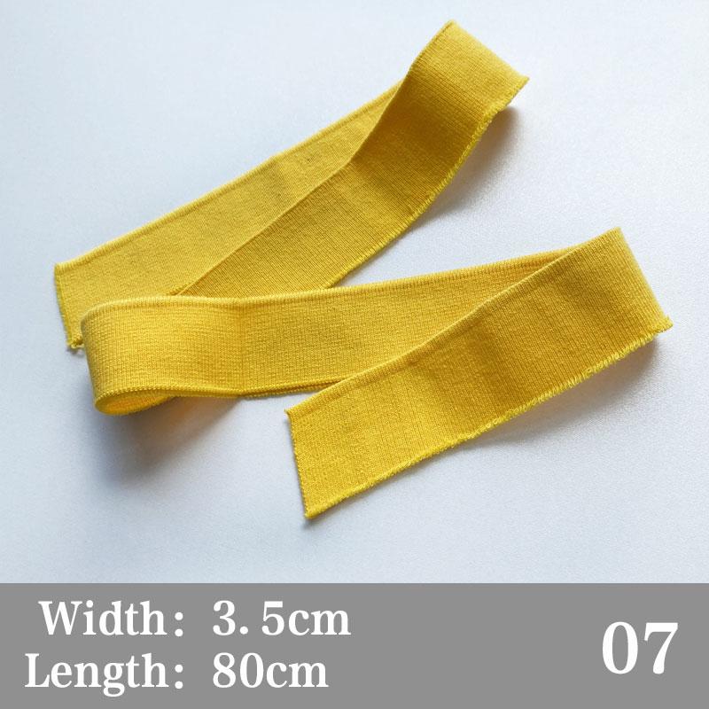 3,5*80 см для аксессуаров для одежды, эластичная хлопчатобумажная ткань, эластичный воротник-манжеты, отделка, трикотажная резинка