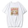 Women&Amp;#39;S T Shirts Summer O Neck Short Sleeve Tee Ulzzang Harajuku Vintage Oversized T Shirt Cartoon Female T-Shirt Tops Clothes