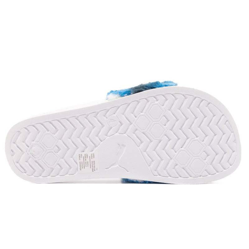 PUMA Leadcat 2.0 Ylm Fluff Slide Tie Dye Multi Women's 385362-01