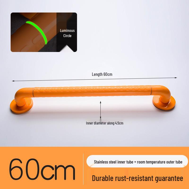 Stainless Steel Safety Grab Bar for Elderly - Bathroom Toilet Armrest