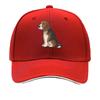 Beagle Pixel Dog Art Hip Hop Hat Fashion Outdoor Sports Sandwich Baseball Cap