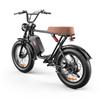 EMOKO C91 Adult City Electric Bike1000W Motor 48V17.5Ah Battery  Electric Bicycle 20 *4 Inch Fat Tires Off-Road E-Bike