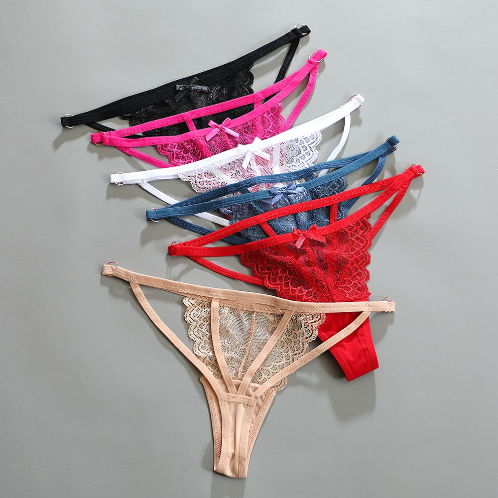 Women Sexy Thongs Underwear Low Waist Solid Underwear Seamless Femlae Underpants 190