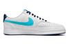 Nike Court Vision Low Белый Синий Void Бирюзовый DM1187-100