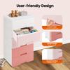 Тумба для хранения с 5 ящиками, 17,1x11,4x31,5 дюйма, пластиковый органайзер-комод на колесиках, современная полипропиленовая книжная полка для спальни, гардеробной, офиса