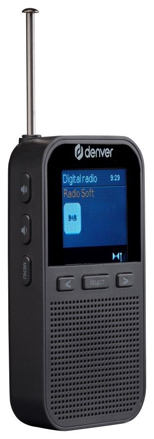 DENVER DAH-126 - Pocket Radio with DAB+ and FM Tuner, Denver