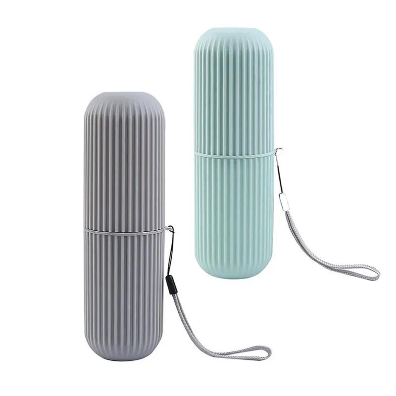 Дорожная портативная чашка для зубной щетки, держатель для зубной пасты в ванной комнате, чехол для хранения, коробка-органайзер, чашка для хранения туалетных принадлежностей, новый креативный