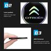 FFEC7 2Pcs Rubber Car Coaster Buffer Anti Noise Mat Cushion For Citroen Celysee C6 C3 C5 C1 C2 Aircross Picasso Cactus Berlingo Saxo