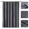 1pc Waterproof Shower Curtain Partition Bathroom Mildew Proof Bath Curtains Monochrome Polyester