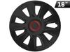 Stratos RR Black Hubcap 16``, 1 Pc.