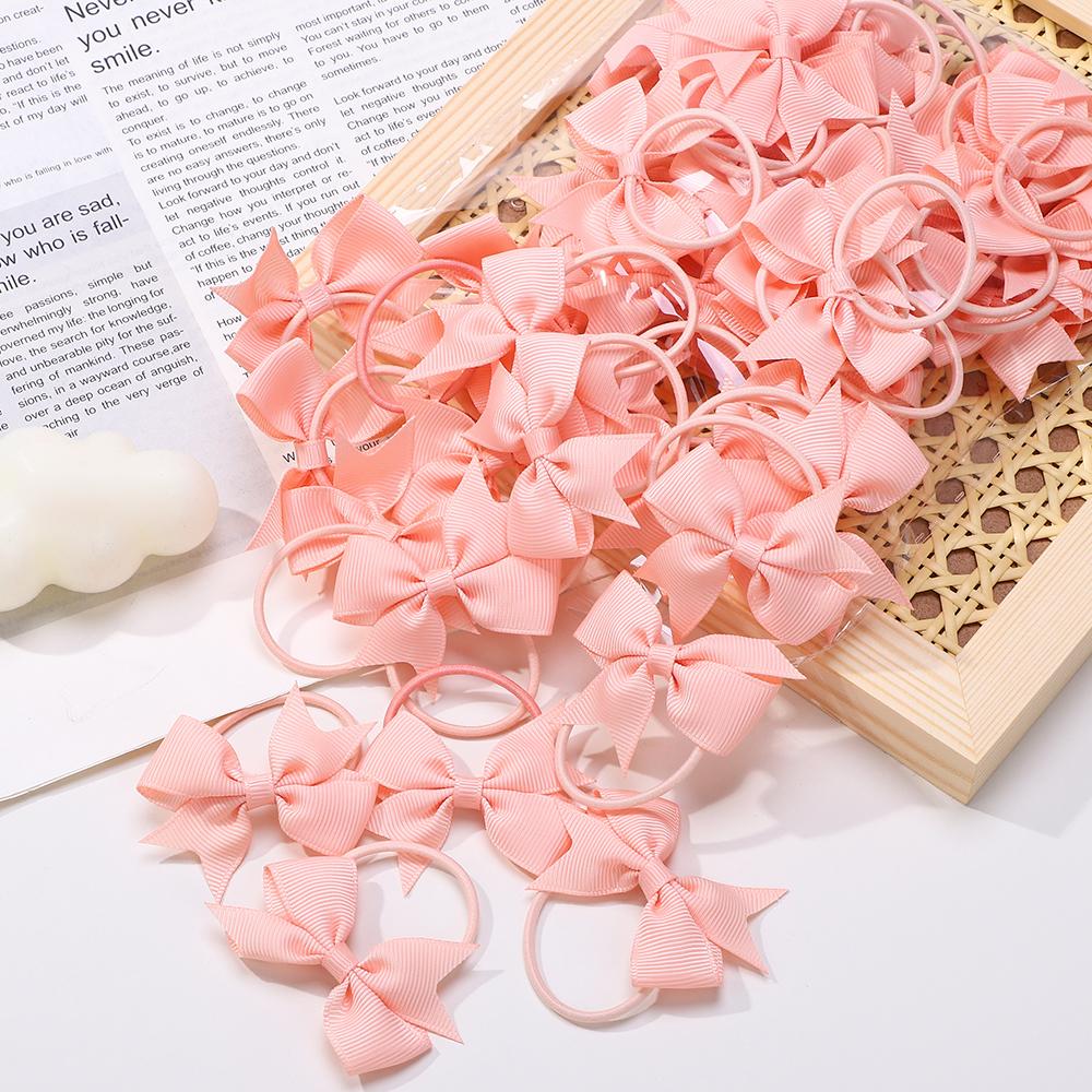 20 шт./лот Банты для волос из ленты для девочек Резинка Детские милые банты для чирлидинга Повязка на голову Бутик Детская повязка на голову головной убор ДЕТСКИЕ БАНТЫ