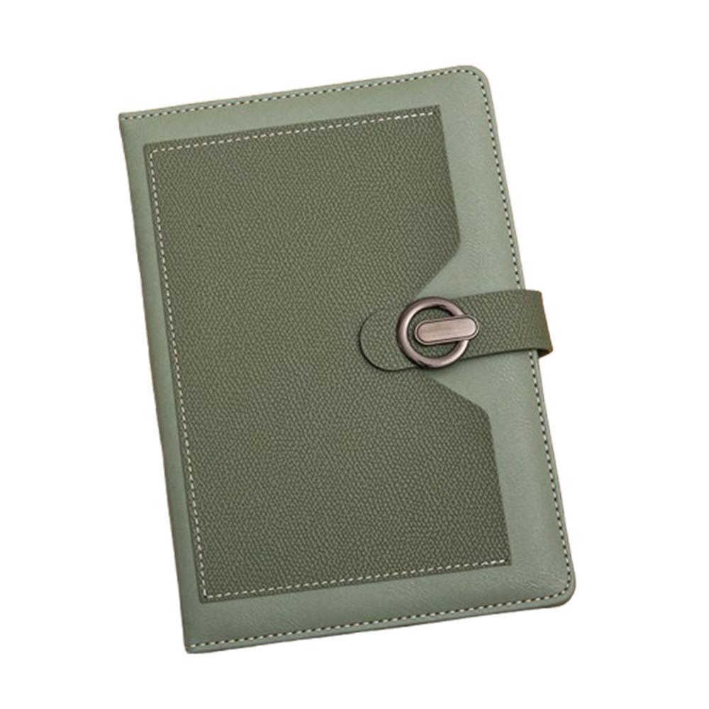 Magnetic Suction Buckle A5 Notebook 200 Pages Diary Notepad Office School Supply