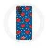 Case for Samsung Galaxy A51 BTS Bangtan Boys BT21 TATA De V Blue Background