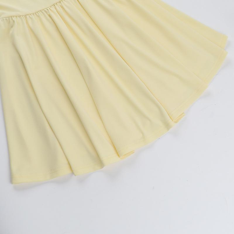 Осеннее платье Fresh Air Temperament Casual Slim-fit Halter Halter A Swing Dress Women