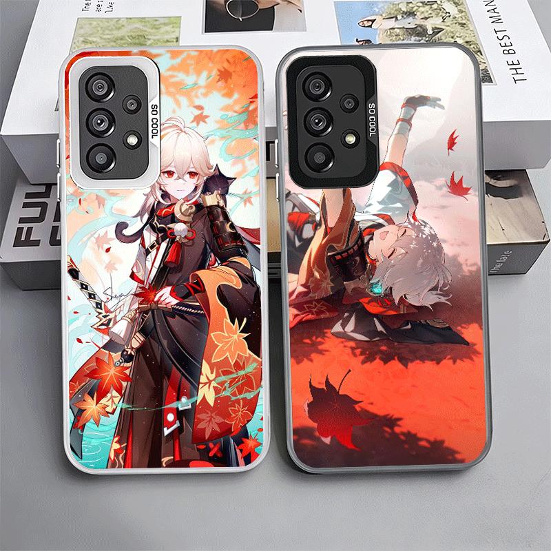 Мягкий чехол для телефона Genshin Impact Каэха для Samsung A17 A16 A15 A14 A13 A57 A56 A55 A54 A53 A37 A36 A35 A34 A33 A26 A25 A24 A23 A5