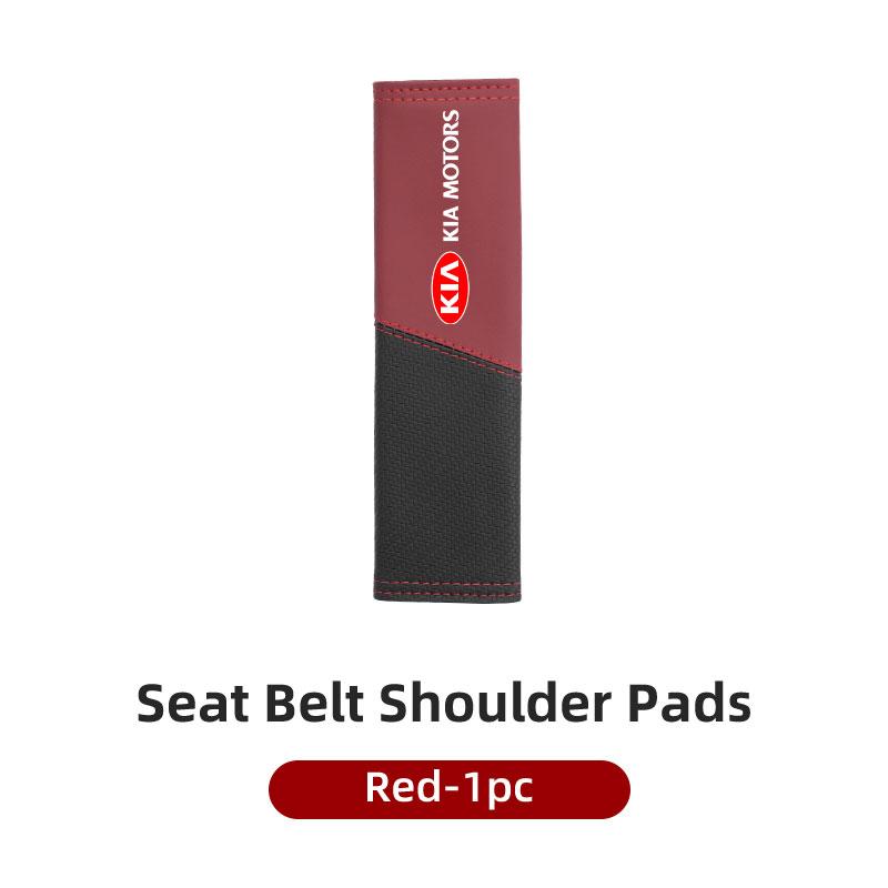 AAOC1 Car Interior Accessories Auto Seat Belt Cover Shoulder Pad For KIA Cerato Soul Venga Forte Spectra Sedona Niro Cadenza