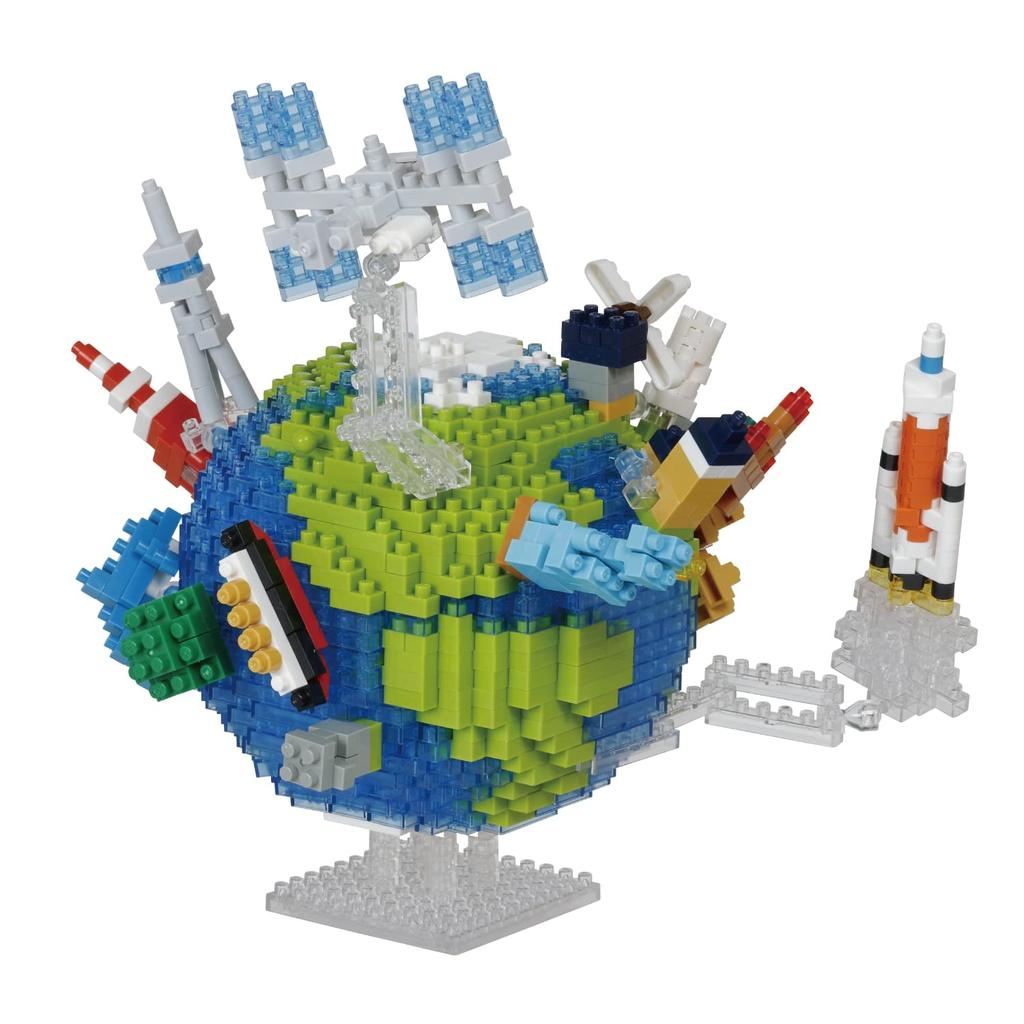 Kawada Nanoblock Земля и Луна NBM-041