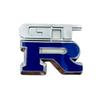 3D Металлический Эмблема GTR: Декоративная наклейка на задний багажник для тюнинга автомобиля