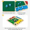 Настольная игра Shut The Box Обучающая игра в кости Стратегическая игра 2-4 игрока Дети Взрослые Семейный вечер Вечеринка Интерактивная деревянная игрушка Закрой коробку