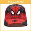 Spider Man Kids Cotton Baseball Cap With Embroidery Sun Hat For Outdoor Play And Sun Protection