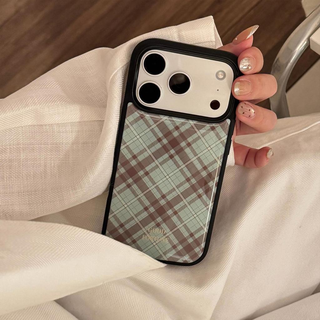Креативный клетчатый чехол для телефона для iPhone 16, iPhone 17 и iPhone 17 Pro Max