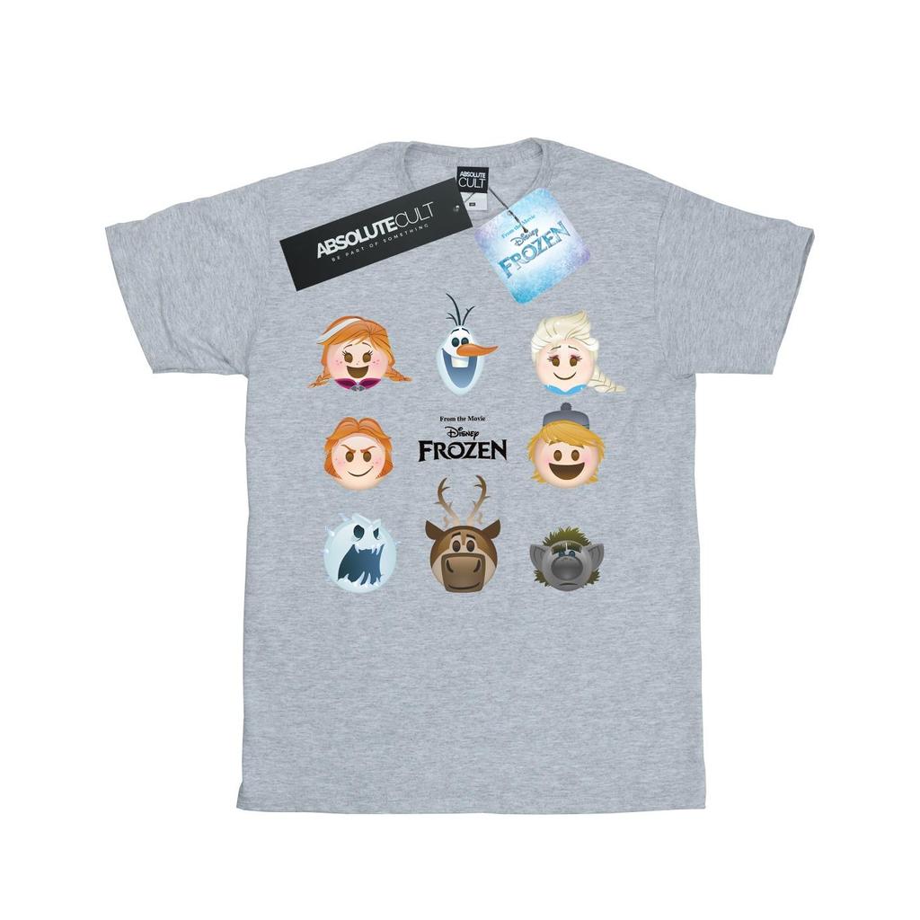 Disney Mens Frozen Heads T-Shirt