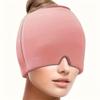 Cold Therapy Migraine Headache Relief Hat, Reusable Gel Ice Head Wrap for Puffy Eyes, Tension, Stress Relief